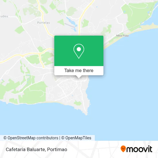 Cafetaria Baluarte map