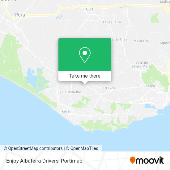 Enjoy Albufeira Drivers map