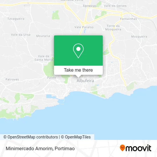 Minimercado Amorim map