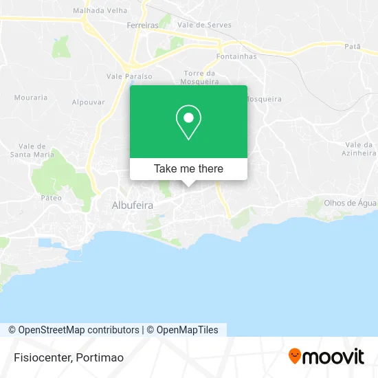Fisiocenter map
