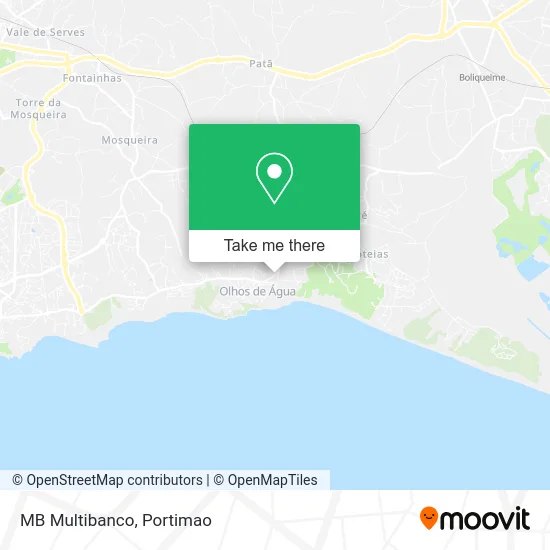 MB Multibanco map