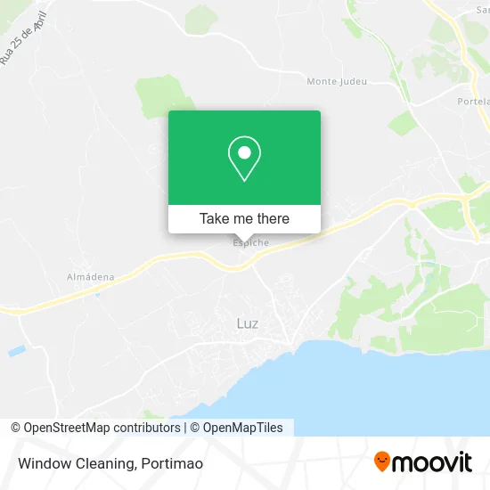 Window Cleaning map