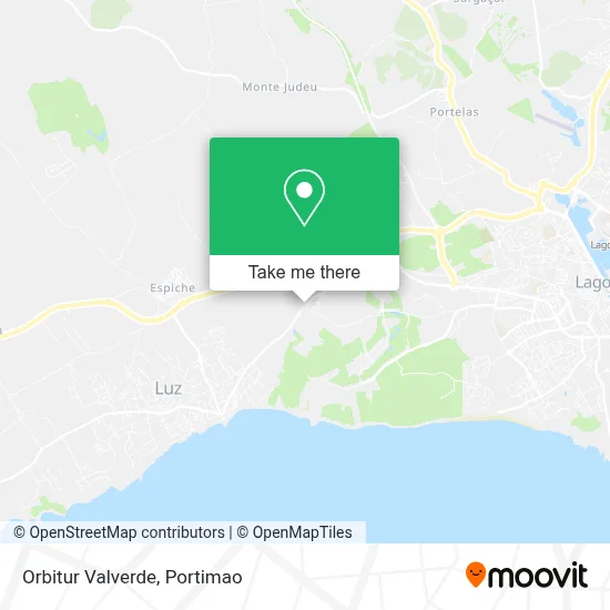 Orbitur Valverde map