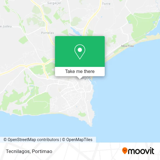 Tecnilagos map