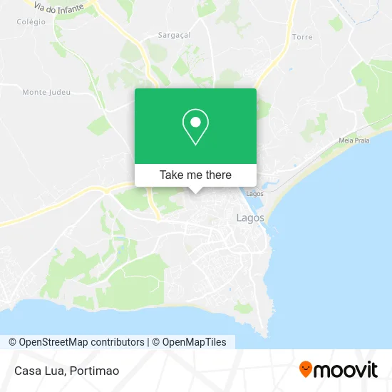 Casa Lua map