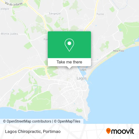 Lagos Chiropractic map