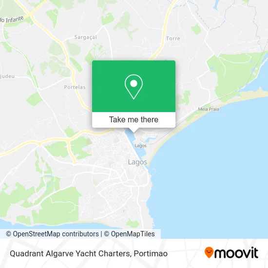 Quadrant Algarve Yacht Charters map