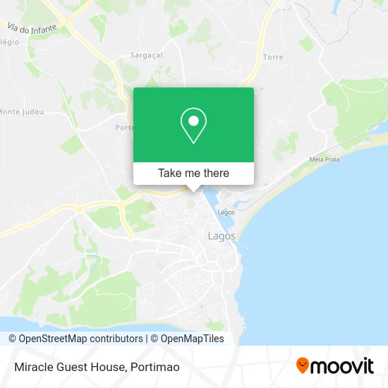 Miracle Guest House map
