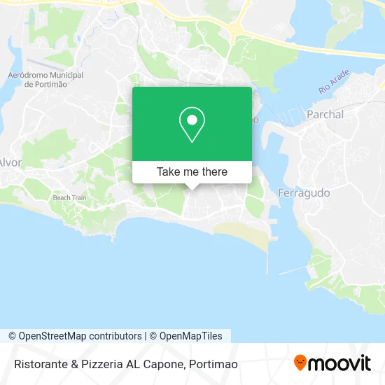 Ristorante & Pizzeria AL Capone map