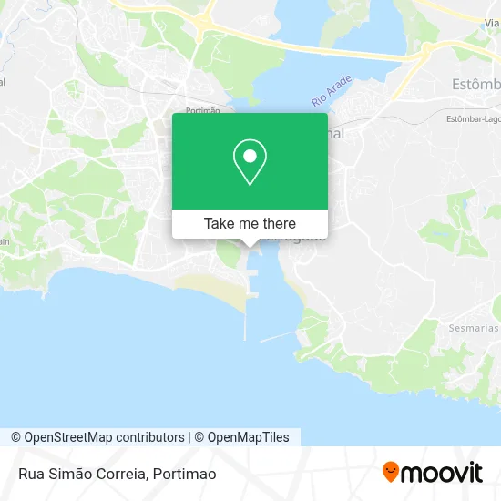Rua Simão Correia map