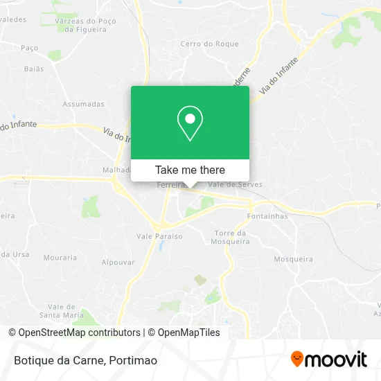 Botique da Carne map