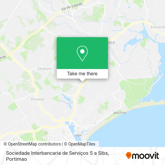 Sociedade Interbancaria de Serviços S a Sibs map