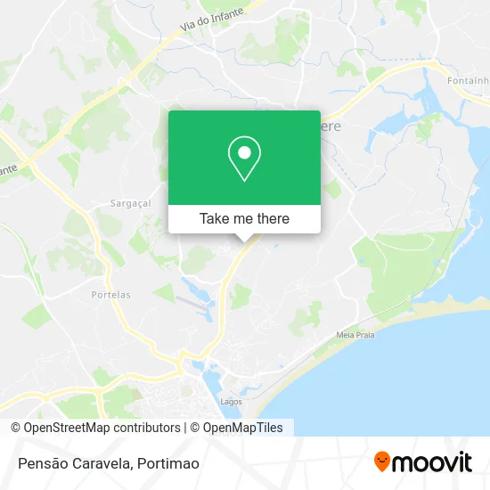 Pensão Caravela map