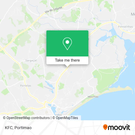 KFC map