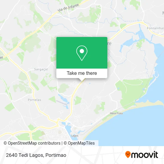2640 Tedi Lagos map