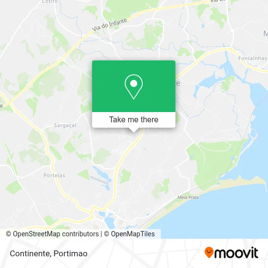 Continente map