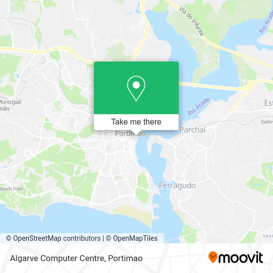 Algarve Computer Centre map