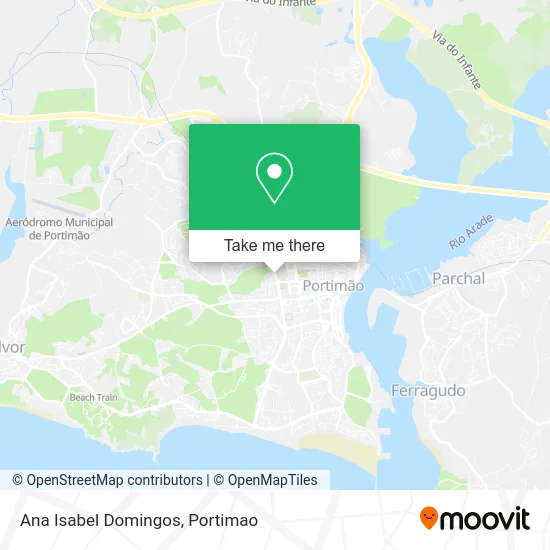 Ana Isabel Domingos map