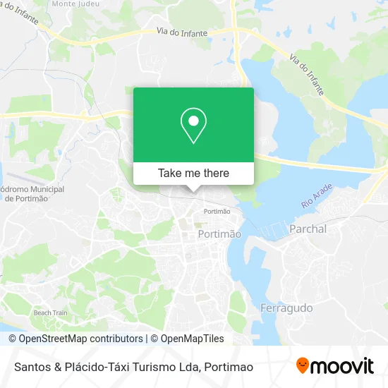 Santos & Plácido-Táxi Turismo Lda map