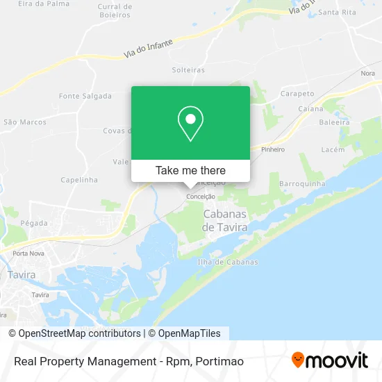 Real Property Management - Rpm map