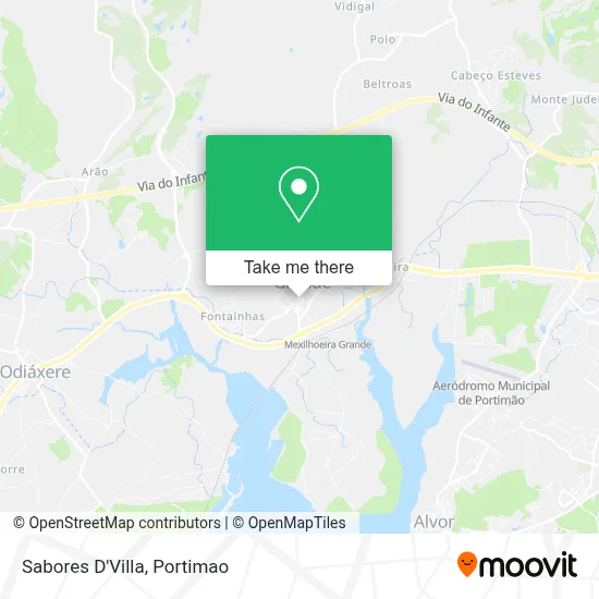 Sabores D'Villa map