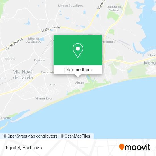 Equitel map
