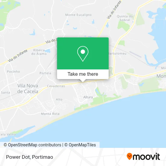 Power Dot map