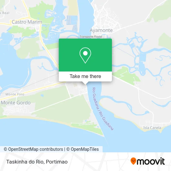 Taskinha do Rio map
