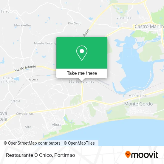 Restaurante O Chico map