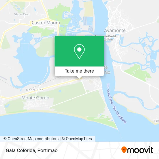 Gala Colorida map
