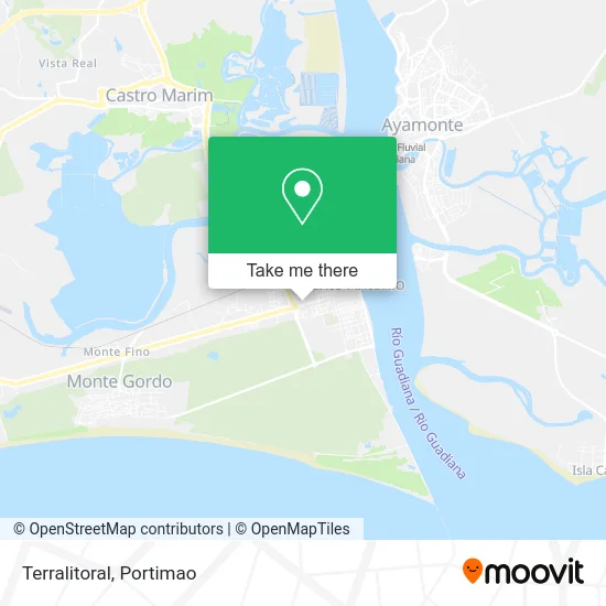 Terralitoral map