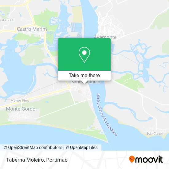 Taberna Moleiro map