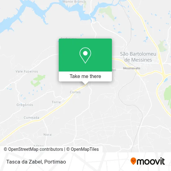 Tasca da Zabel map