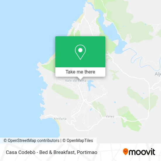 Casa Codebò - Bed & Breakfast map