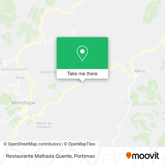 Restaurante Malhada Quente map