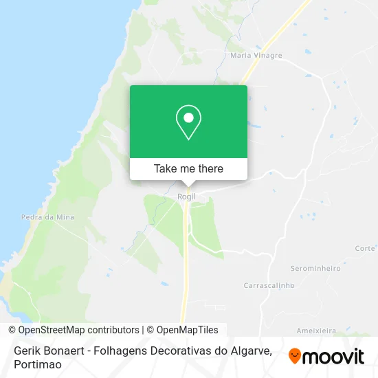 Gerik Bonaert - Folhagens Decorativas do Algarve map