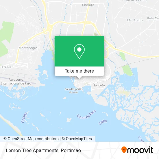 Lemon Tree Apartments map