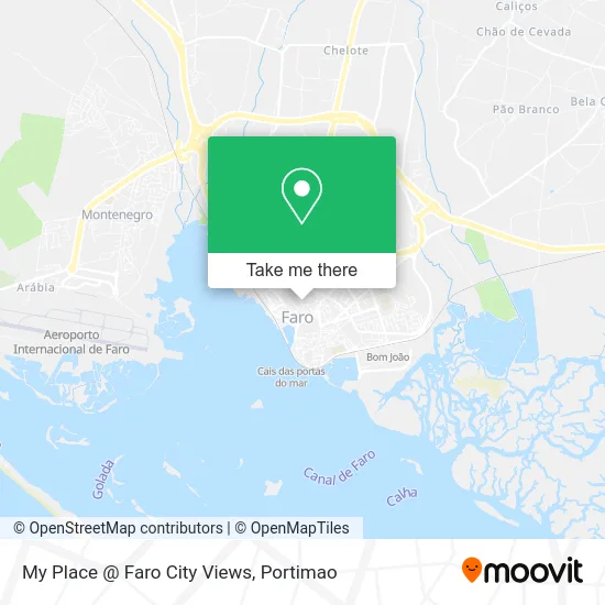 My Place @ Faro City Views map