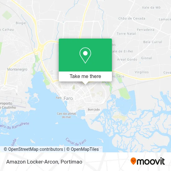 Amazon Locker-Arcon map