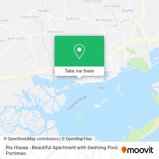 Ria House - Beautiful Apartment with Swiming Pool map