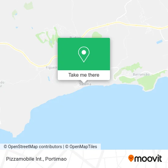 Pizzamobile Int. map