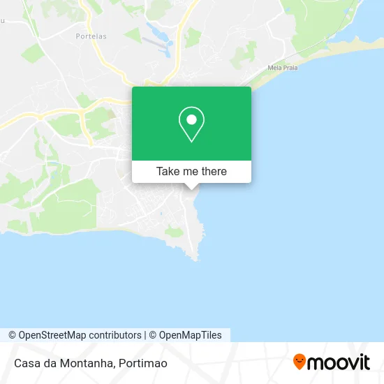 Casa da Montanha map