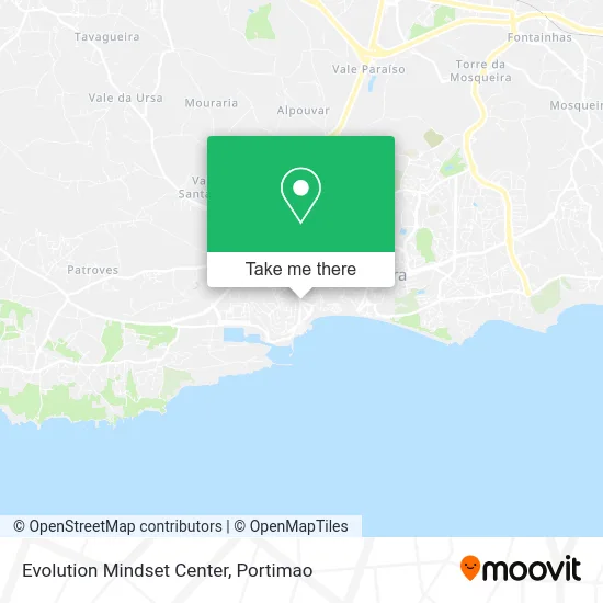 Evolution Mindset Center map