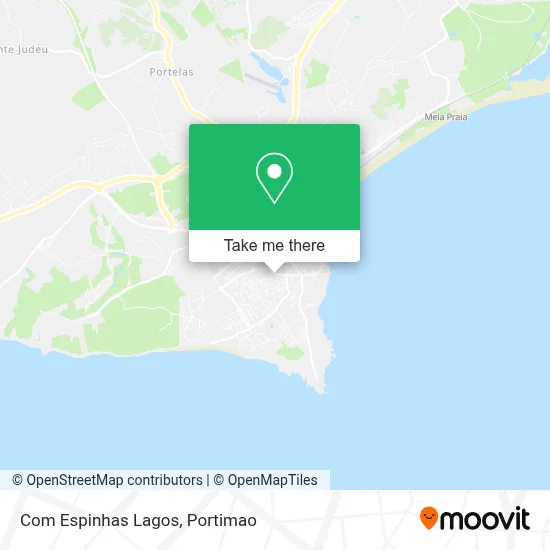 Com Espinhas Lagos map