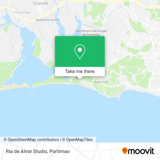 Ria de Alvor Studio map