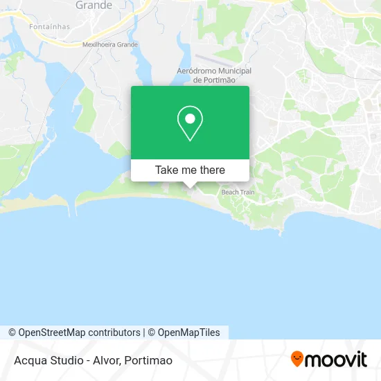 Acqua Studio - Alvor map