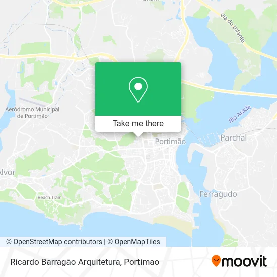 Ricardo Barragão Arquitetura map