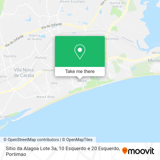 Sítio da Alagoa Lote 3a, 10 Esquerdo e 20 Esquerdo map