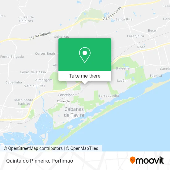 Quinta do Pinheiro map