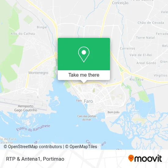 RTP & Antena1 map